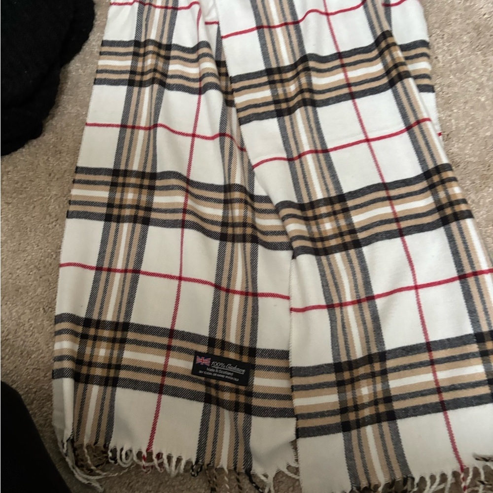 Plaid scarf
